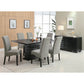Stanton Contemporary Dining Table in Black